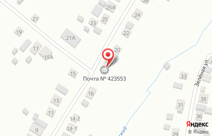 Почта России в Казани на карте