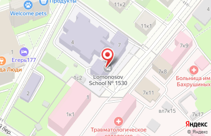 # 1752 Прогимназия на карте