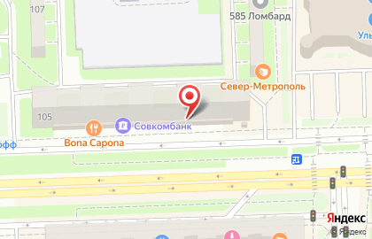 Магазин канцтоваров КанцГуру на проспекте Ветеранов на карте