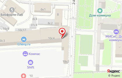 Ногтевая студия Club Nails на Ленинском проспекте на карте
