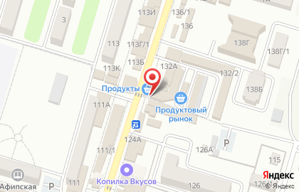 Парикмахерская в Краснодаре на карте