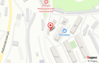 Феникс в Петропавловске-Камчатском на карте