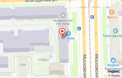 Альфа Текс на Московском проспекте на карте