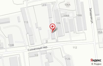 Фабрика мягких окон в Солнечном переулке на карте