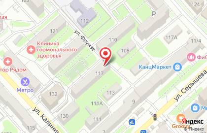 Хабаровский межрайонный союз садоводческих, огороднических и дачных некоммерческих объединений граждан в Кировском районе на карте