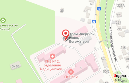 Храм-часовня Иверской божьей матери на карте