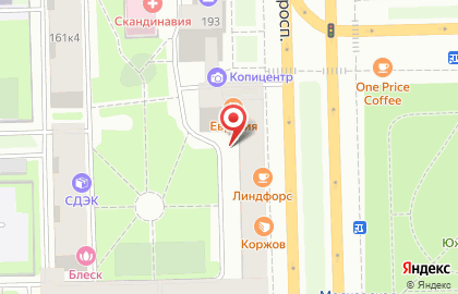 Ресторан Евразия на Московском проспекте, 195 на карте