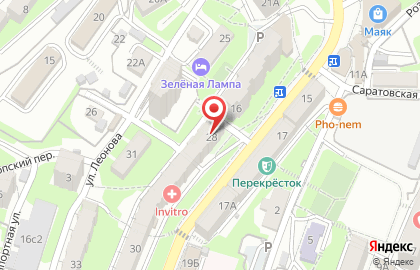 Юридическая компания Темис в Фрунзенском районе на карте