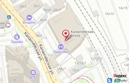 Наша Косметика на Каланчёвской улице на карте