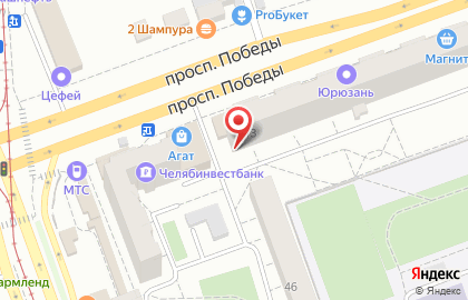 Кафе Сытый кот в Калининском районе на карте