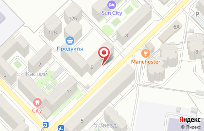Магазин детских товаров Babyням на Кавказской улице на карте