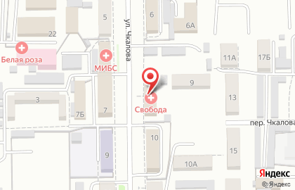 Кузбасское страховое агентство на улице Чкалова на карте