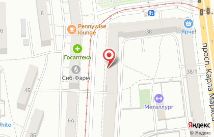 Клиника Деметра на улице Карла Маркса на карте