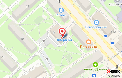 Дом быта в Санкт-Петербурге на карте