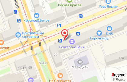 Росгосстрах Банк в Екатеринбурге на карте