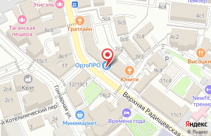 Travel Cafe в Таганском районе на карте