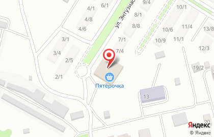 Тверские замки на улице Энтузиастов на карте