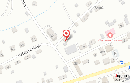 Автомастерская на Набережной улице на карте