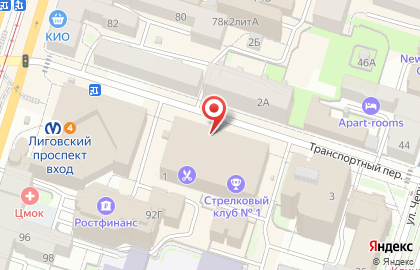 Аптека Вита в Санкт-Петербурге на карте