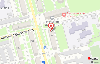 Магазин молочной продукции Белый замок на улице Космонавтов на карте