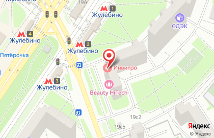 Медицинская компания Инвитро на улице Генерала Кузнецова, 19 к 1 на карте