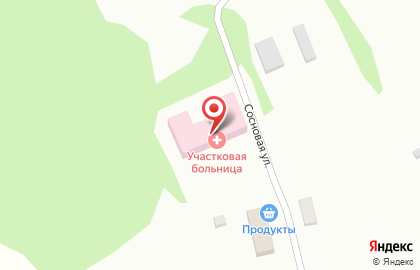 Прибайкальская центральная районная больница на Сосновой улице на карте