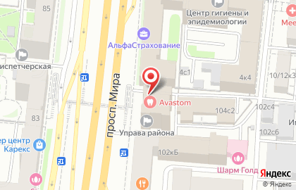 Стоматологический кабинет Avastom на карте