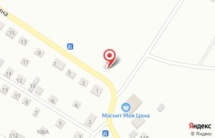Магазин продуктов на улице Кропоткина на карте