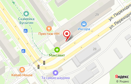 Магазин разливных напитков Ёршъ на улице Переходникова на карте