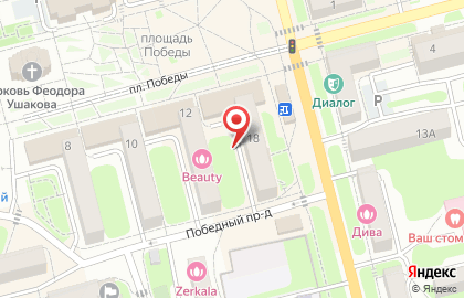 Продуктовый магазин Минутка на Пионерской улице на карте