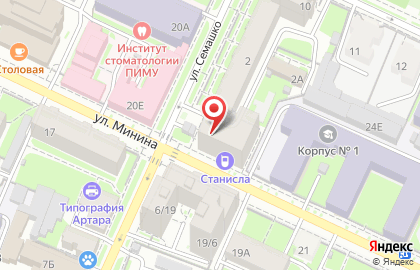 Салон-магазин Hi-Fi аудио и видеотехники Пульт.ру в Нижегородском районе на карте