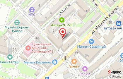 Ремонтная мастерская на улице Гагарина на карте