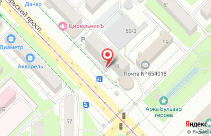 Ювелирный магазин Талисман на Октябрьском проспекте на карте