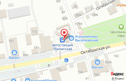 Микрокредитная компания ДеньгиСрочно на Октябрьской улице на карте