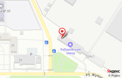 Хабаровский завод им. А.М. Горького на карте