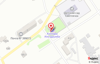 Агропромышленное объединение Дружба на карте