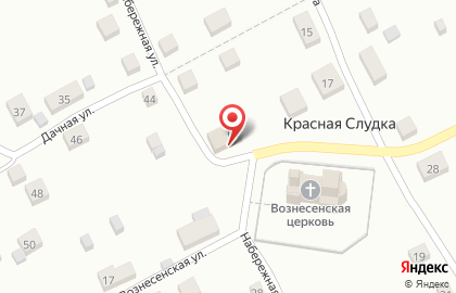 Продуктовый магазин Алексеевский на Вознесенской улице на карте