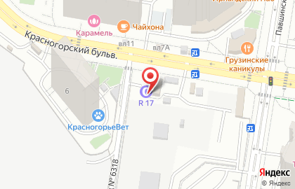 Автотехцентр RemTech на Красногорском бульваре в Красногорске на карте