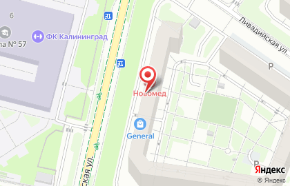 Сеть поликлиник Новомед на карте