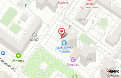 Магазин живых напитков Покров маркет на улице Валерии Гнаровской на карте