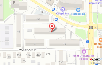 Магазин хлебобулочных изделий Оренбургский хлебокомбинат на Карагандинской улице на карте