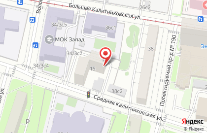 Автостоянка Простые решения на Средней Калитниковской улице на карте