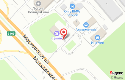 Лукойл на метро Купчино на карте