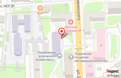 Межшкольный учебный центр г. Рязани на карте