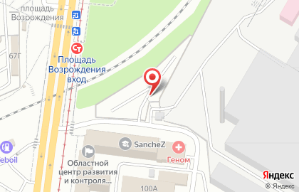 Автостоянка в Волгограде на карте