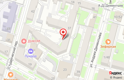 Технический центр Бастион на улице Андрея Дементьева на карте