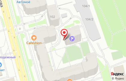 Детский клуб BananaLoft на улице Морозова на карте