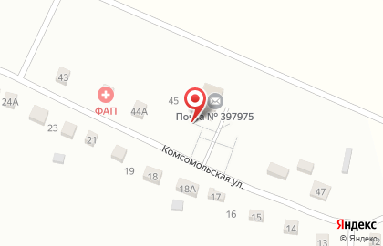 Почта России в Воронеже на карте