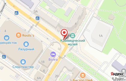 Цветочная мастерская Татьяны Юрзановой на улице Максима Горького на карте