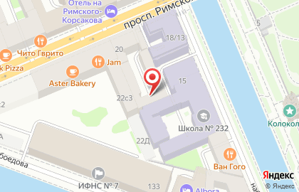 РеставраТор в Санкт-Петербурге на карте